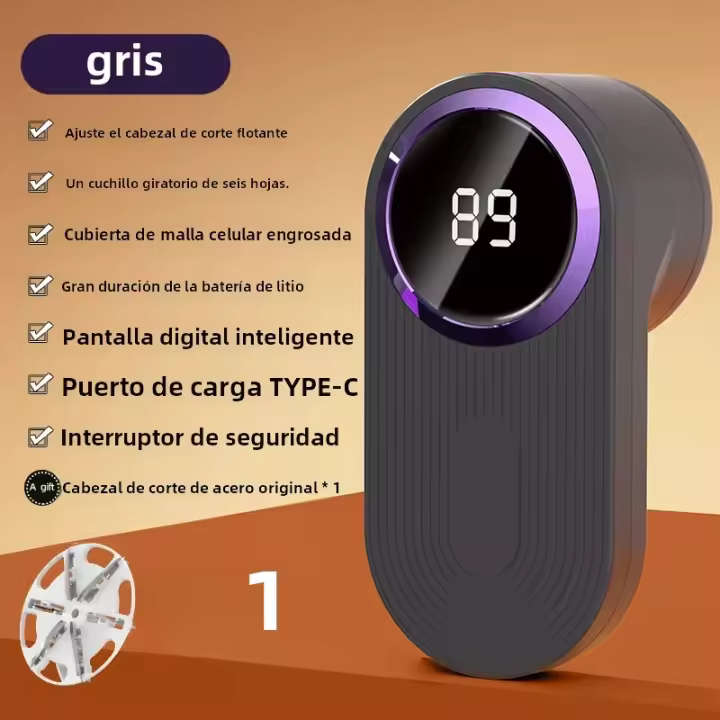 Nueva Máquina De Eliminación De Pelusa Eléctrica 2025 Bola De Cabello USB Recargable Portátil Para Ropa Y Suéteres - 1