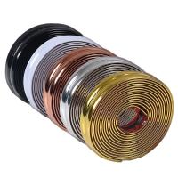 Tiras Decorativas autoadhesivas de PVC para Esquinas de Yin Y Yang con hermosas costas Tiras impermeables de color Dorado brilliant with hermosas
Decoración de superficie, oro rosa. - details 1