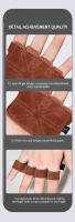 Guantes De Levantamiento De Peso Para Hombre Y Mujer Con Ventilación De Cuero Genuino Protección De Mano Para Gimnasio Ejercicios De Pesas Y Pull Ups Tallas S/M/L - details 12