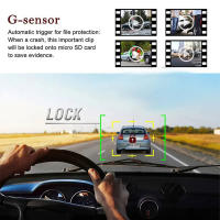 Cámara De Coche G30 DVR Full HD 1080P Con Sensor G Grabadora De Conducción Visión Nocturna Ángulo Amplio Cámara De Video - details 6
