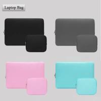 Estuche Suave Para Laptop De 11-15.6 Pulgadas Bolsa Para Computadora Para Viajes De Negocios Compatible Con Macbook Air pro Xiaomi Lenovo HP Dell - details 10