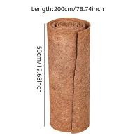 Alfombra De Reptil De Fibra Natural Plant Roll Suelo Para Reptiles Isolante De Cocco Hoja De Liner De Florero Canasta - details 16
