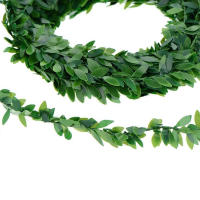 Corona De Hojas De Iva Artificial 7.5 Metros Vines De Plantas Falsas Para Decoración De Hogar Boda Navidad Interior Exterior Jardín Festivales - details 5