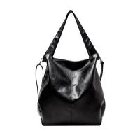 Bolso De Mano Grande Para Mujer Capacidad Grande Bolso Cruzado De Hombro Suelto Estilo Retro Casual Tote Bolsos De PU Con Lining De Poliéster - details 14