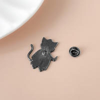 Broche Creativo De Gato Doctor Hanreshe Broche De Enamel Metálico Para Mochila Y Chaqueta Joyería Divertida Para Enfermera Estudiante De Medicina - details 5