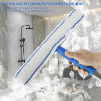 Kit Profesional De Limpieza De Ventanas Con Esponja Y Escobilla Y Pala De Acero Inoxidable De 53 Pulgadas Herramienta De Limpieza Para Ventanas - details 4