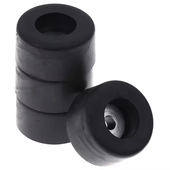 4Pcs Almohadillas Antideslizantes Para Altavoces Material De Goma Suave Tamaño 38mm X 19mm Protección Para Base De Altavoces - 1