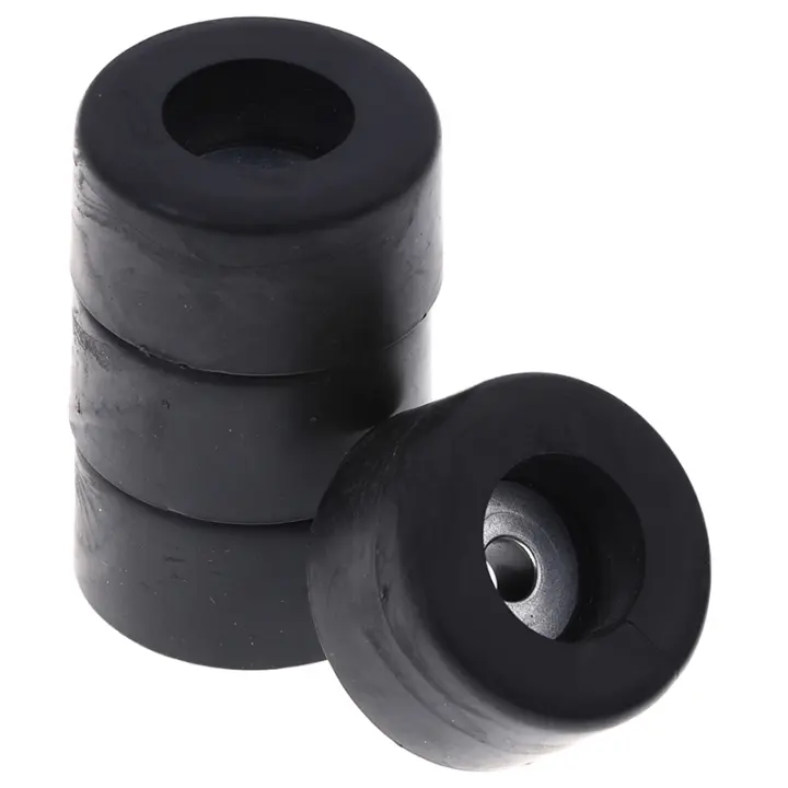 4Pcs Almohadillas Antideslizantes Para Altavoces Material De Goma Suave Tamaño 38mm X 19mm Protección Para Base De Altavoces - 1