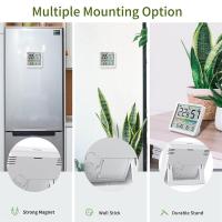Nuevo Medidor De Temperatura Y Humedad Digital Para El Hogar Con Pantalla LCD Estación De Clima Con Sensor Térmico Y Higrómetro - details 4