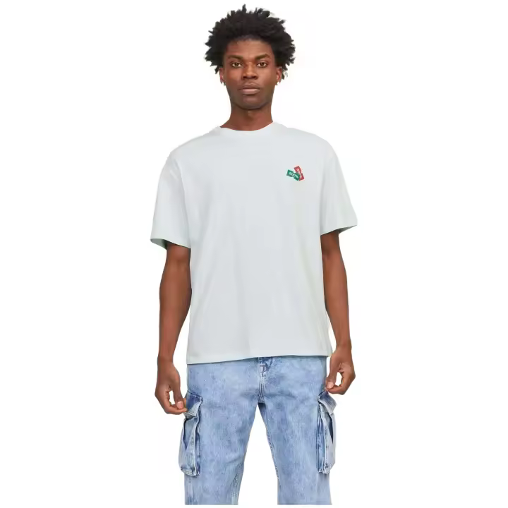 Camiseta de Manga Corta Jack&Jones  para hombre en color gris - 1
