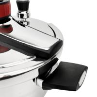 Olla a Presión Super Rápida Shiro 6 y 8 Litros con Temporizador Digital – Acero Inoxidable 18/10 Válvulas de seguridad, valido para todo tipo de cocina y Full inducción - details 1