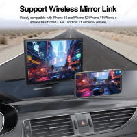 Reproductor Multimedia Para Coche 9 Pulgadas Universal CarPlay Android Auto Con Pantalla IPS Soporte AUX Bluetooth SD Video - details 6