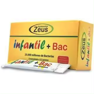 Zeus Infantil+Bac 8 Tapones Monodosis - 1