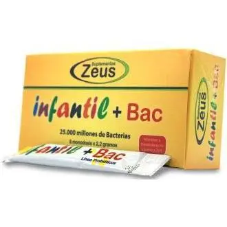 Zeus Infantil+Bac 8 Tapones Monodosis - 1