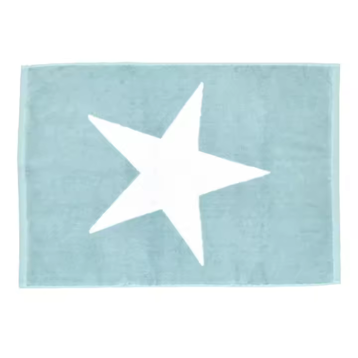 CASTMA GARANTIA DE ALTA CALIDAD - Alfombra de Baño Algodón 100% STARS 50x70cm - 1