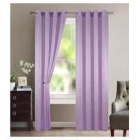 Cortina de visillo estampada brillo  translucido 100% poliéster para salón y dormitorio.140x260cm.6033.1 panel. - details 4