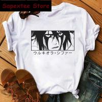 Camiseta Kawaii De Anime Japonés Bleach Con Graficos De Kurosaki Ichigo Y Zaraki Kenpachi Harajuku Para Mujer Camiseta De Algodón Y Poliéster Con Estampado De Dibujos Animados - details 1