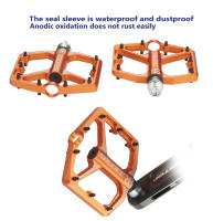Pedal De Bicicleta De Montaña Con Rodamiento Sellado Alta Resistencia Antideslizante Para MTB Y Bicicleta De Carretera GOLDIX Ultraligero De Aluminio - details 5