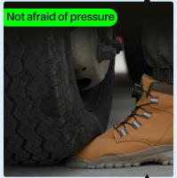 Botas De Seguridad Impermeables Para Hombre Indestructibles Con Punta De Acero Antideslizantes Antipinchazos Para Motociclistas Biker Botas Para Hombre - details 13