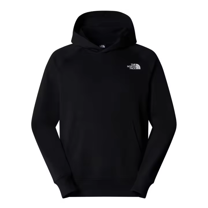 Sudadera Negra The North Face Reglan RedBox Hoodie Black - 1