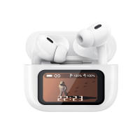 Auriculares Inalamtricos TWS Pro with ANC Activo y Pantalla Inteligente - Cancelación de Ruido Adaptativa, 40H Badería, Carga Rápida Qi - details 0