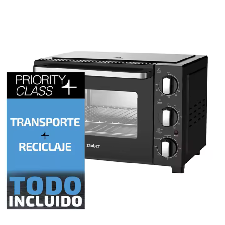 Horno sobremesa SAUBER SERIE 3-1400 20 litros. Envío y recogida gratis en tu domicilio. - 1