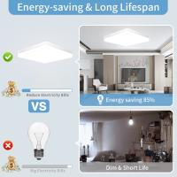 Lámpara De Techo Moderna IRALAN Fácil Instalación Ahorro De Energía Acrílico Decoración Para Cocina Pasillo Hogar - details 4