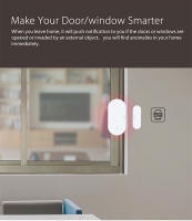 Sensor De Puerta Y Ventana Zigbee Tuya Alarma Antirrobo Para Seguridad Del Hogar Compatible Con Alexa Google Home Smart Life - details 7
