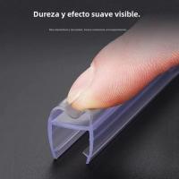 Sella De Ducha De Silicona Para Puerta De Baño Material De Goma Plástica Compatible Con Ventanas Y Cristales Accesorios De Fijación H6/h8/h10/h12mm - details 10