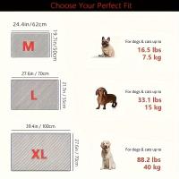 Almohadilla De Enfriamiento Para Mascotas KEMORELA Absorbente Para Gatos Y Perros Tamaño XL Cómoda Y Transpirable Para El Verano - details 1