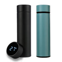 Botella Inteligente De Acero Inoxidable Con Pantalla De Temperatura Resistente a Fugas Doble Capa Mantiene Bebidas Calientes Y Frías Para Hombres - details 9