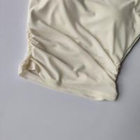 Nueva Prenda De Verano Para Yoga Mujer: Camiseta Deportiva De Malla Con Falsas Piolas Y Cintura Fija Manga Corta Para Correr Y Fitness - details 8