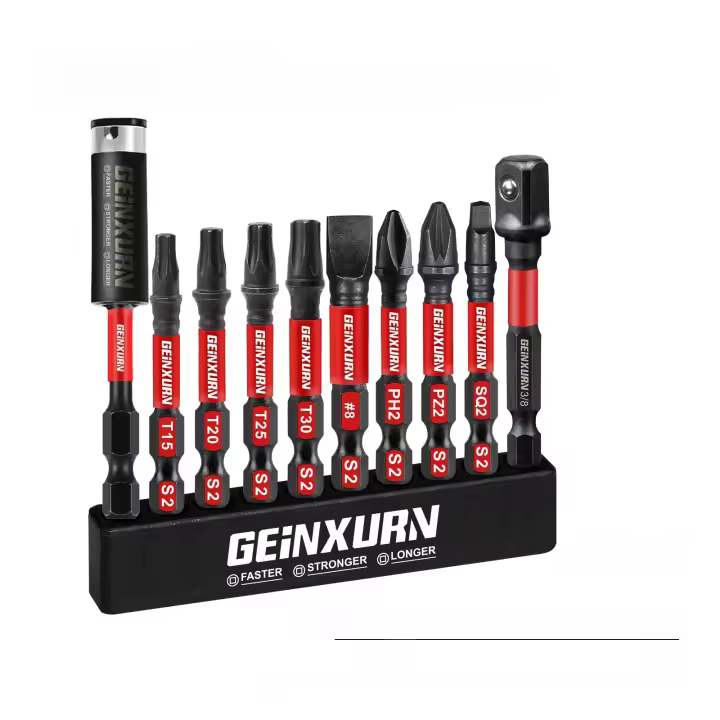Set De Destornilladores Geinxurn X50 Power Driver 2 Pulgadas S2 Acero Aluminio Con Organizador De Almacenamiento Herramientas De Reparación - 1