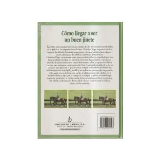 Libro CÓMO LLEGAR A SER UN BUEN JINETE Ch. Pläge Editorial Omega - 1