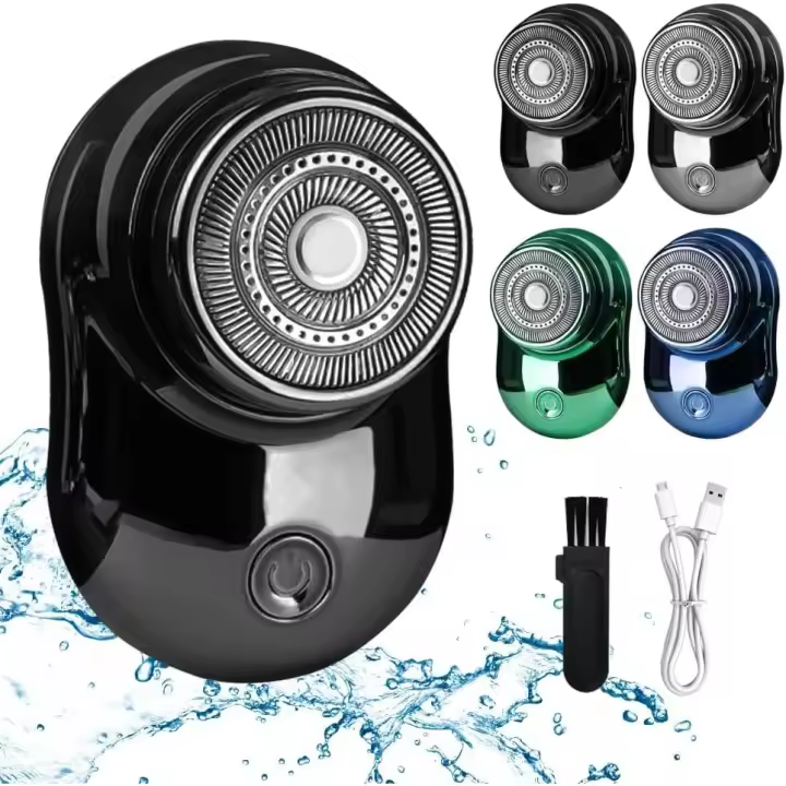 Mini afeitadora eléctrica, resistente al agua, para hombres y mujeres, portátil y potente, ideal para viajes, oficinas y negocios. - 1