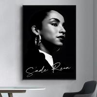 Pegatina De Pared Vintage De La Cantante S-Sade Adu Para Decoración De Sala De Estar Bar Moderno Estilo Retro Y Nostálgico Impresión Digital HD Sin Marco - details 9