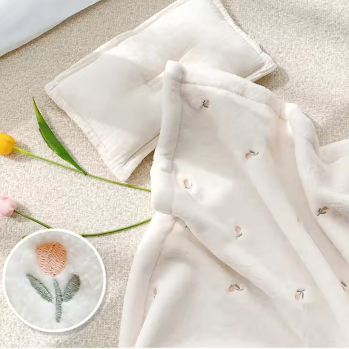 Manta De Fleece Suave Para Bebé Recién Nacido Manta De Envolvente Cama Infantil Ropa De Cama Flannel Cálido Manta De Silla De Paseo Bebé - 1