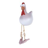 Decoración De Jardín De Resina En Forma De Pollo Hilde Figura De Animal Para Navidad Adorno De Relleno De Maceta Moderno - details 2