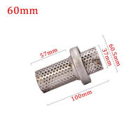 Silenciador Universal Para Motocicleta Eliminador De Ruido DB Killer Catalyst 51mm 60mm Moto Escape Muffler De Flujo Exhastor - details 2
