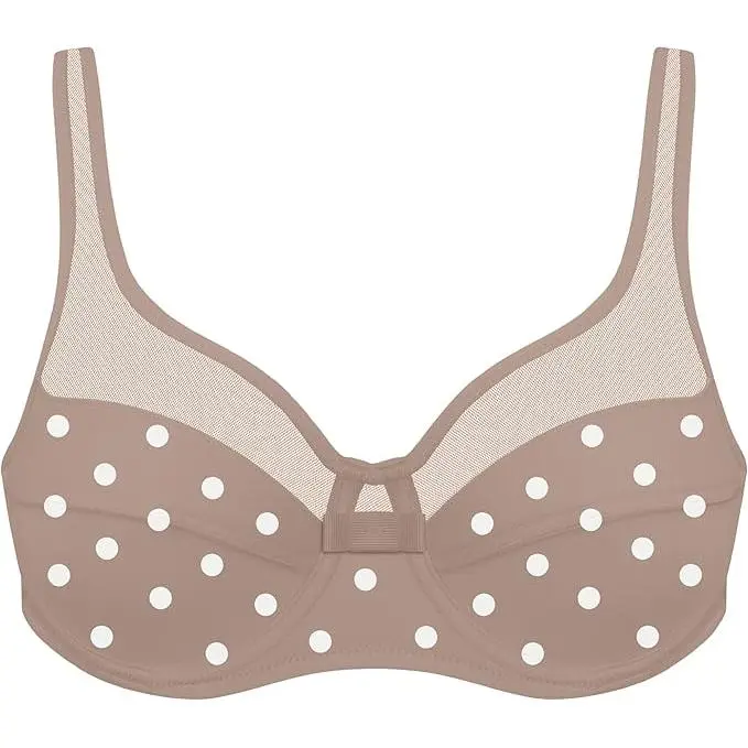 Dim París, Generous Maintein Parfait, Sujetador 100B, Beige lunares - 1