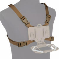 Rig Táctico De Pecho Con Soporte Para Teléfono Móvil iPhone Accesorio Deportivo De Exterior Con Correa Fija MOLLE Panel De Víbora - details 6