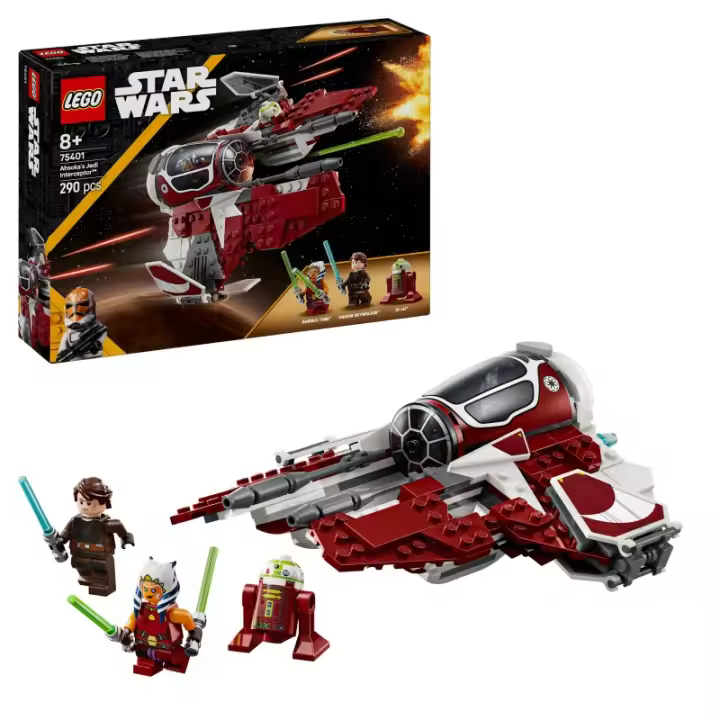 LEGO Star Wars TM 75401 Interceptor Jedi de Ahsoka Contiene 290 piezas - Edad recomendada a partir de 8+ años 25L75401 - 1