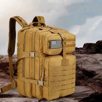 Mochila táctica militar de gran capacidad de 50L para hombre, mochila suave 3P impermeable para exteriores, mochila para insectos, senderismo, Camping y caza, GenericA - details 0