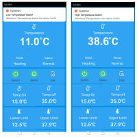 Sensor De Temperatura WiFi Tuya Termostato De Control Remoto Para Calefacción Y Frigerio Con Alarma Y Registro De Temperatura Herramienta Inteligente Para El Hogar - details 9