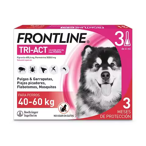 Pipetas para perros de 40 - 60 kg 3 pip - 1