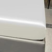Edredón De Seda Blanca Sólida Para Todas Las Estaciones Para Hombres Y Mujeres Estilo Simple Y Moda Para Dormitorio Y Hotel - details 5