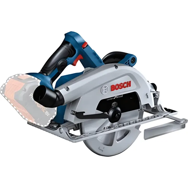 Sierra Circular a Batería Bosch Professional BITURBO GKS 18V-68 C (Brushless, 18V, Disco Ø 190 Mm, Conectable) - 1