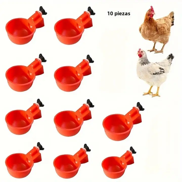 Bol De Agua Automático Para Pollos Pato Y Pigeon Dispensador De Agua Libre De Rango Para Ponederos Y Pato Quail - 1