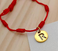 Cotigo-pulsera Roja 7 Nudos Amuleto Hilo Rojo Pulsera Parejas Pulsera Amistad 28cm - details 2