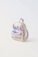 Nueva Mochila Disney Para Niños Y Niñas Con Estampado De Stitch En Color Off-White Decoración De Estrella De Lentejuelas Transparente Y Estilo Lindo De Alta Calidad - details 2